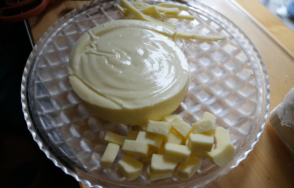 Le fromage Oaxaca dégusté par les visiteurs du Swiss Cheese Awards