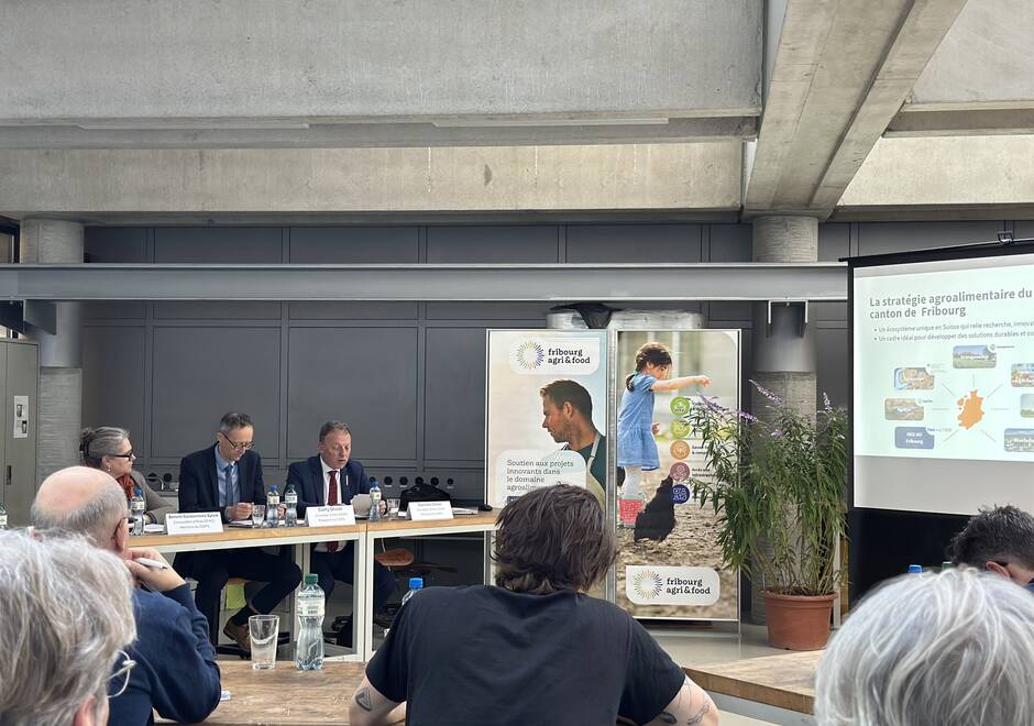 Conférence de presse Fribourg Agri&Food